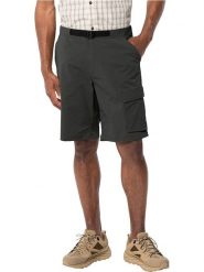 Jack Wolfskin Szorty turystyczne "Wanderthirst" w kolorze szarobrązowym rozmiar: 46. Brązowe szorty Jack Wolfskin, bez wzorów, z materiału. Za 244.45 zł.