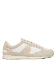 BOSS Sneakersy Nitan 50557883 Beżowy. Brązowe buty sportowe casual Boss, bez wzorów, ze skóry, bez zapięcia. Za 799.99 zł.