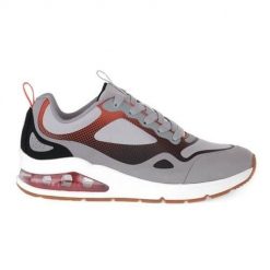 Buty do chodzenia męskie Skechers Uno 2. Szare buty sportowe casual Skechers, bez wzorów, z materiału, bez zapięcia. Za 399.99 zł.