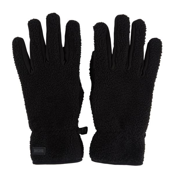 Rękawiczki Zimowe Unisex Dla Dorosłych Z Ekranem Dotykowym I Logo Borg. Czarne rękawiczki Regatta, na zimę, bez wzorów, z materiału. Za 175.99 zł.