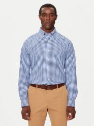 Polo Ralph Lauren Koszula Core Replen 710792041 Niebieski Custom Fit. Niebieskie koszule Polo Ralph Lauren, m, bez wzorów, z bawełny, bez kołnierzyka, bez ramiączek. Za 499.99 zł.
