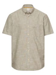 Camel Active Koszula - Regular fit - w kolorze khaki rozmiar: XXL. Brązowe koszule Camel Active, xxl, bez wzorów, z bawełny, bez kołnierzyka, bez ramiączek. Za 122.67 zł.