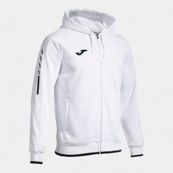 Bluza dresowa z kapturem Joma Olimpiada. Białe bluzy z kapturem Joma, m, bez wzorów, z dresówki, z kapturem. Za 257.00 zł.