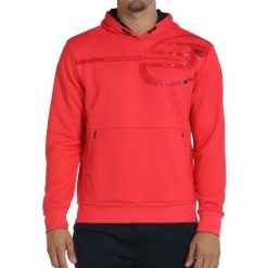 Sudadera Bullpadel Baiona. Czerwone bluzy bullpadel, bez wzorów, bez kaptura. W wyprzedaży za 238.05 zł.