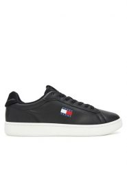Tommy Jeans Sneakersy Archive '98 EM0EM01596 Czarny. Czarne buty sportowe casual Tommy Jeans, bez wzorów, z jeansu, bez zapięcia. Za 429.99 zł.