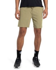 Szorty treningowe dla Mężczyzn OMNI TRAINING 17" Beżowy. Brązowe krótkie spodenki sportowe Quiksilver, m, bez wzorów, z elastanu. Za 265.45 zł.