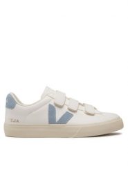 Veja Sneakersy Recife Logo Chromefree RC0502946B Biały. Białe buty sportowe casual Veja, bez wzorów, ze skóry, bez zapięcia. Za 559.99 zł.