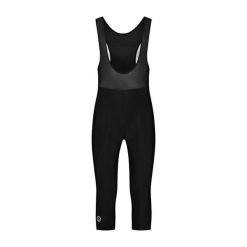 Spodenki rowerowe 3/4 męskie Rogelli BASIC DE LUXE. Czarne spodenki rowerowe Rogelli, m, bez wzorów, rowerowe. Za 229.00 zł.