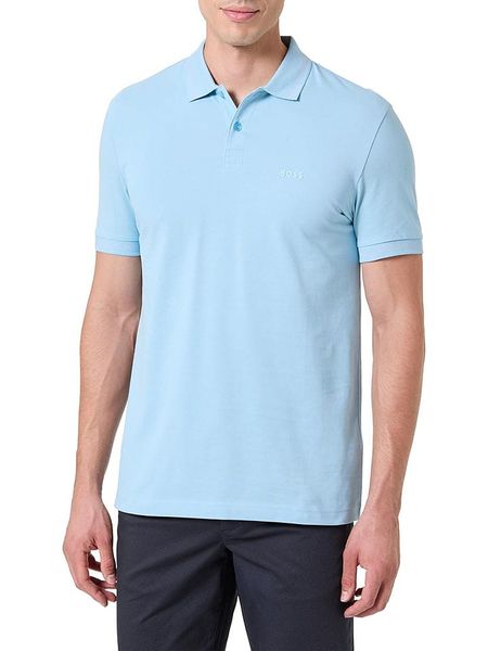 Hugo Boss Fashion Koszulka polo w kolorze błękitnym rozmiar: XXL. Niebieskie koszulki polo Hugo Boss Fashion, xxl, bez wzorów, z bawełny, bez kołnierzyka, bez ramiączek. Za 228.38 zł.