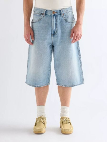 MESKIE SZORTY WRANGLER JORT SHORTS DAWN 112377848. Szorty Wrangler, bez wzorów, z jeansu. Za 159.99 zł.
