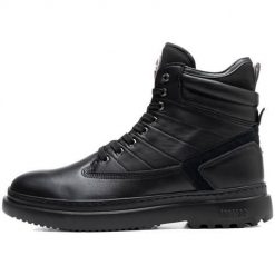 Buty do chodzenia męskie Colmar Snower Premium. Czarne buty sportowe casual Colmar, bez wzorów, z gumy, za kostkę, bez zapięcia. Za 1,064.00 zł.