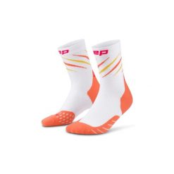 Skarpetki męskie sportowe Skarpetki kompresyjne biegania Claws CEP. Białe skarpety CEP, bez wzorów, z materiału. Za 74.00 zł.