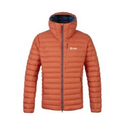 Kurtka z kapturem Rafiki Project. Brązowe kurtki RAFIKI, bez wzorów, z puchu, z kapturem. Za 938.25 zł.