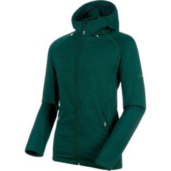 Mammut Męska bluza Runbold Ml Hooded Ciemny zielony M. Zielone bluzy z kapturem Mammut, m, bez wzorów, z materiału, bez kaptura. W wyprzedaży za 295.00 zł.