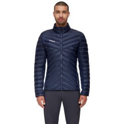 Kurtka trekkingowa męska Mammut Albula IN Hybrid. Niebieskie kurtki Mammut, m, bez wzorów, z poliamidu, bez kaptura. W wyprzedaży za 731.00 zł.