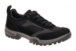 Buty trekkingowe Ecco Xpedition III. Czarne buty turystyczne ecco, bez wzorów, z materiału, bez zapięcia, do biegania. Za 521.00 zł.