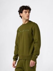 Champion Bluza w kolorze khaki rozmiar: M. Brązowe bluzy Champion, m, bez wzorów, z bawełny, bez kaptura. Za 162.49 zł.