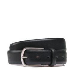 Pasek Męski Lasocki. Czarne paski Lasocki, bez wzorów. Za 109.99 zł.