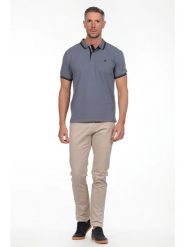 The Time of Bocha Koszulka polo w kolorze szarym rozmiar: XL. Szare koszulki polo The Time of Bocha, xl, bez wzorów, z bawełny, bez kołnierzyka, bez ramiączek. Za 104.99 zł.