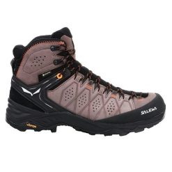 Buty trekkingowe Salewa Ms Alp 2. Brązowe buty trekkingowe Salewa, bez wzorów, z gumy, bez zapięcia. Za 1,146.00 zł.