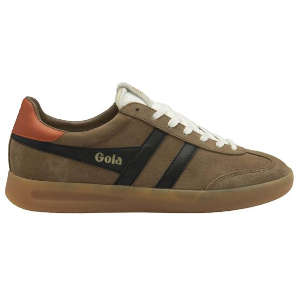 Sneakersy Gola Cyclone. Brązowe buty sportowe casual Gola, bez wzorów, bez zapięcia. Za 449.00 zł.