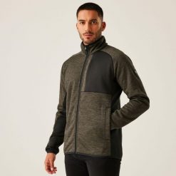 Polar zapinany na zamek błyskawiczny Regatta Shorston. Szare bluzy z polaru Regatta, bez wzorów, z polaru, bez kaptura. W wyprzedaży za 290.00 zł.