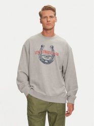 Levi's® Bluza Graphic 38712-0313 Szary Relaxed Fit. Szare bluzy l, bez wzorów, z bawełny, bez kaptura. Za 179.99 zł.