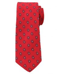 Wyrazisty Krawat Męski w Modny Wzór Paisley -6cm- Angelo di Monti, Czerwony. Czerwone krawaty i muchy Angelo di Monti, bez wzorów. Za 45.00 zł.