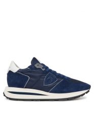 Philippe Model Sneakersy TKLU W005 Granatowy. Niebieskie buty sportowe casual Philippe Model, bez wzorów, ze skóry, bez zapięcia. Za 979.99 zł.