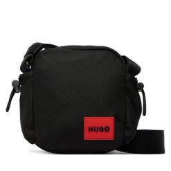 Saszetka HUGO. Czarne torby na ramię Hugo, bez wzorów, małe, bez dodatków. Za 399.99 zł.