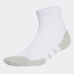 Skarpetki fitness ADIDAS. Białe skarpety Adidas, bez wzorów. Za 34.99 zł.