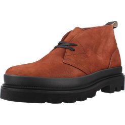 Buty CLARKS BADELL DB Brązowy. Brązowe buty trekkingowe Clarks, bez wzorów, ze skóry, bez zapięcia. Za 616.36 zł.
