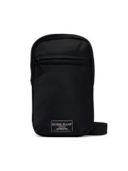 Guess Jeans Saszetka M6RZ01 WK512 Czarny. Czarne saszetki i nerki Guess Jeans, z aplikacjami, z jeansu. Za 169.99 zł.