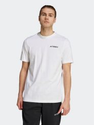 Adidas T-Shirt IL2648 Biały Regular Fit. Białe t-shirty sportowe Adidas, bez wzorów, z bawełny, bez ramiączek, trekkingowe. Za 149.99 zł.