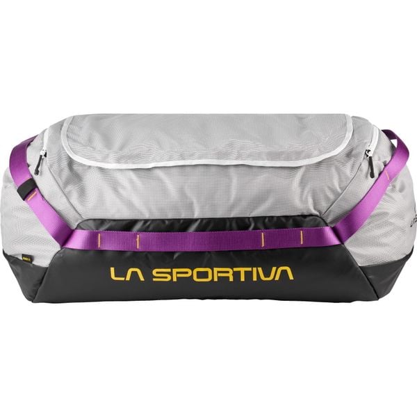 Torba podróżna La Sportiva Nomad 70 Duffel Bag - chalk/black. Czarne torby na ramię La Sportiva, bez wzorów, na ramię, duże, bez dodatków. Za 699.99 zł.