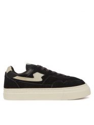 S.W.C Stepney Workers Club Sneakersy Pearl YA24010 Czarny. Czarne buty sportowe casual S.W.C Stepney Workers Club, bez wzorów, ze skóry, bez zapięcia. Za 429.99 zł.