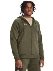 Under Armour Bluza "Rival" w kolorze khaki rozmiar: L. Brązowe bluzy Under Armour, l, bez wzorów, bez kaptura. Za 194.61 zł.