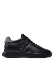 HOGAN Sneakersy HXM5800DV42Q3L Czarny. Czarne buty sportowe casual HOGAN, bez wzorów, ze skóry, bez zapięcia. Za 1,829.00 zł.