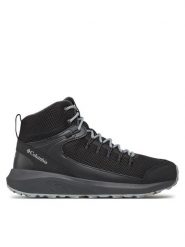 Columbia Trekkingi Trailstorm™ Mid Waterproof Omni Heat™ 2005441 Czarny. Czarne botki sznurowane Columbia, bez wzorów, ze skóry, bez obcasa, bez zapięcia. Za 399.99 zł.