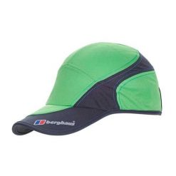 Ultralekka czapka biegowa Vapourlight Mesh Cap Berghaus. Zielone czapki z daszkiem Berghaus, bez wzorów, z meshu. W wyprzedaży za 83.00 zł.