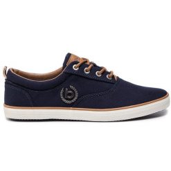 Tenisówki Bugatti. Niebieskie trampki Bugatti, m, bez wzorów, bez zapięcia. Za 179.99 zł.