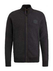 PME Legend Kardigan w kolorze czarnym rozmiar: XL. Czarne swetry rozpinane PME Legend, xl, bez wzorów, z bawełny, bez kołnierzyka, bez ramiączek. Za 306.45 zł.