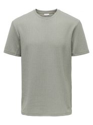 ONLY & SONS Koszulka "Onstrey" w kolorze zielonym rozmiar: XXL. Zielone bezrękawniki Only & Sons, xxl, bez wzorów, bez kołnierzyka, bez ramiączek. Za 74.28 zł.