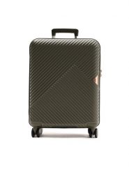 WITTCHEN Walizka kabinowa 56-3P-841-85 Zielony. Zielone walizki Wittchen, bez wzorów, z tworzywa sztucznego. Za 419.99 zł.