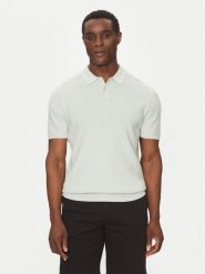 Calvin Klein Polo Micro Waffle Polo S/S K10K114465 Écru Regular Fit. Koszulki polo CALVIN KLEIN, m, bez wzorów, z bawełny, bez kołnierzyka, bez ramiączek. Za 299.99 zł.