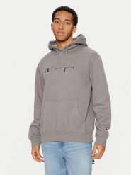 Champion Bluza 220271 Szary Relaxed Fit. Szare bluzy Champion, m, bez wzorów, z bawełny, bez kaptura. Za 169.99 zł.