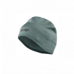Czapka zimowa unisex odblaskowa termoaktywna z otworem na kucyk do biegania CEP. Zielone bielizna termoaktywna CEP, bez wzorów, z elastanu. Za 79.00 zł.
