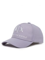 Armani Exchange Czapka z daszkiem 954039 CC513 UA047 Fioletowy. Fioletowe czapki z daszkiem Armani Exchange, bez wzorów, z bawełny. Za 149.99 zł.
