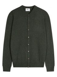 Just Cashmere Kaszmirowy kardigan "Anais" w kolorze ciemnozielonym rozmiar: XXL. Zielone swetry rozpinane Just Cashmere, xxl, bez wzorów, z kaszmiru, bez kołnierzyka, bez ramiączek. Za 502.76 zł.