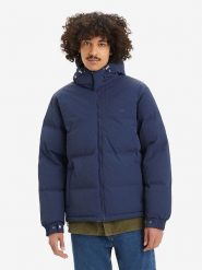 Levi´s Kurtka pikowana w kolorze granatowym rozmiar: L. Niebieskie kurtki l, bez wzorów, bez kaptura. Za 317.62 zł.